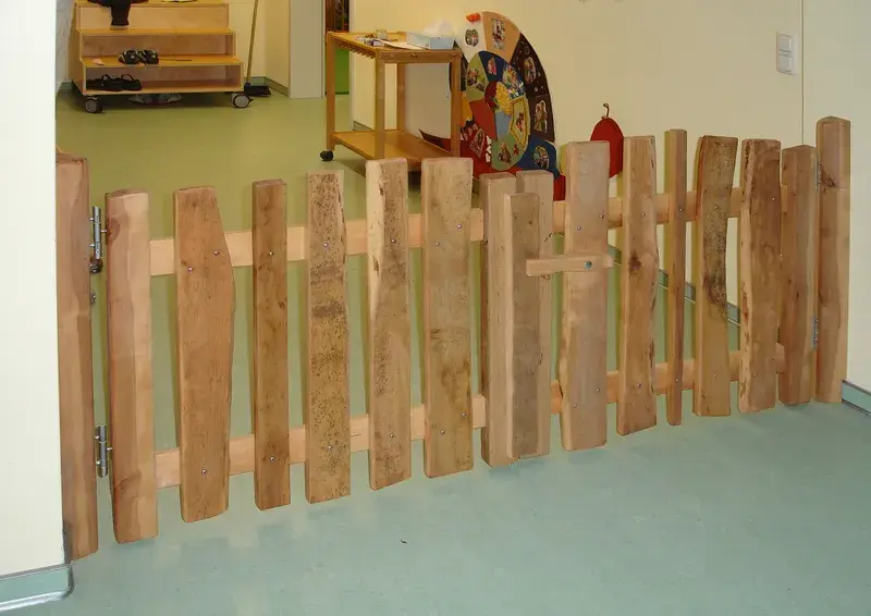 Zaun im Kindergarten