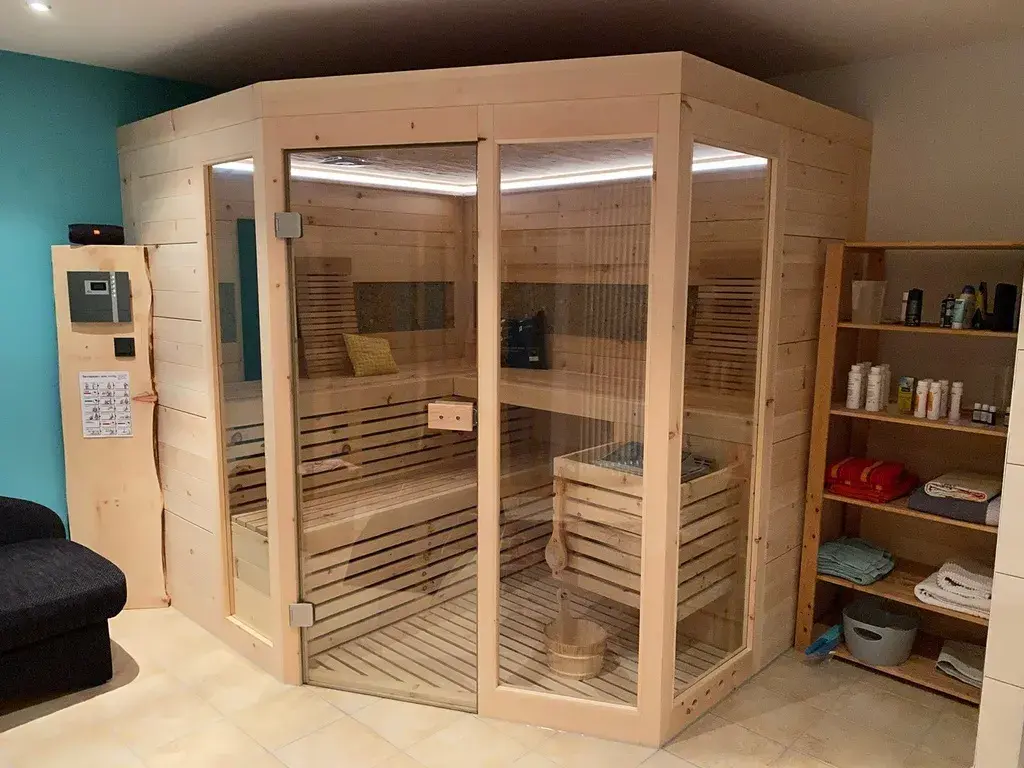 Sauna im Keller